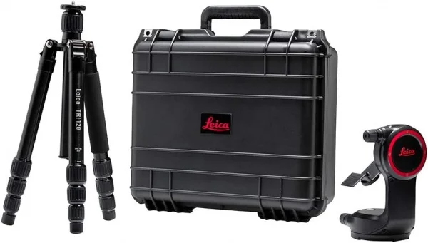 Leica 848783 dst 360 + tri120 treppiedi con adattatore per misuratore x3 e x4 - dettaglio 1