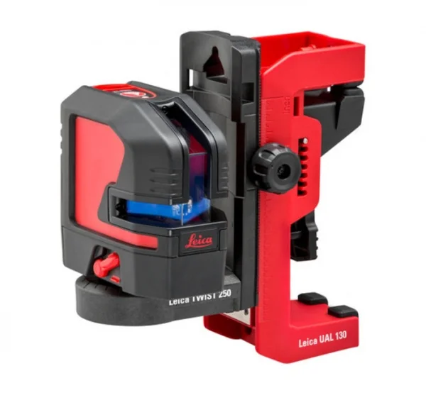 Leica lino l2 livella laser a 2 linee rosse 25 m con batteria 864413 - dettaglio 6