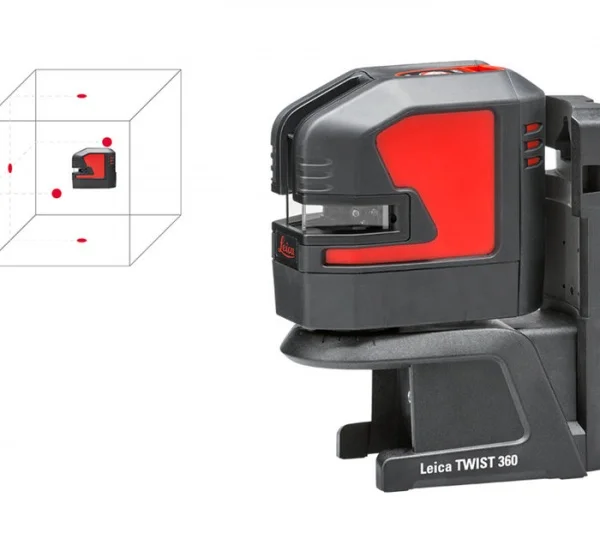 Leica lino p5 livella laser a 5 punti rossi 30 m 864427 - dettaglio 4