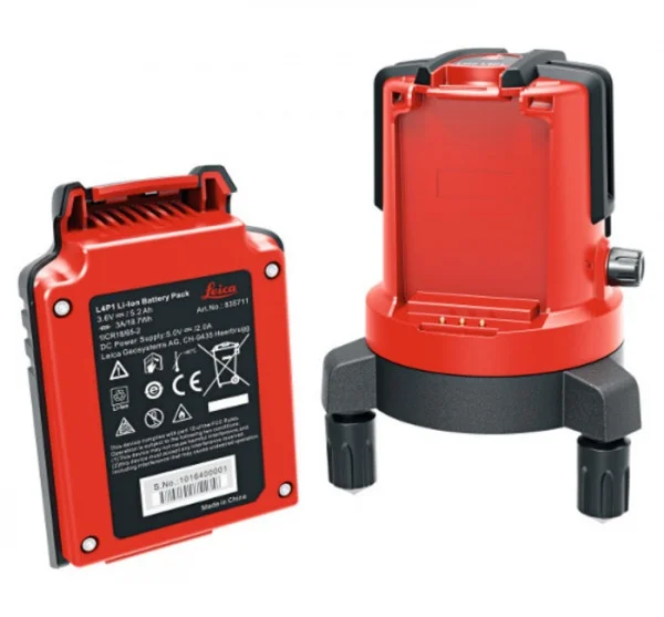 Leica lino l4p1 livella laser a 4 linee rosse 15 m con punto a piombo 834838 - dettaglio 3