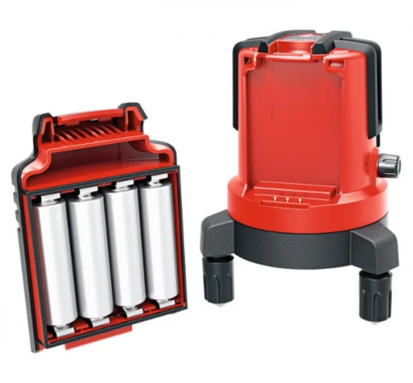 Leica lino l4p1 livella laser a 4 linee rosse 15 m con punto a piombo 834838 - dettaglio 4