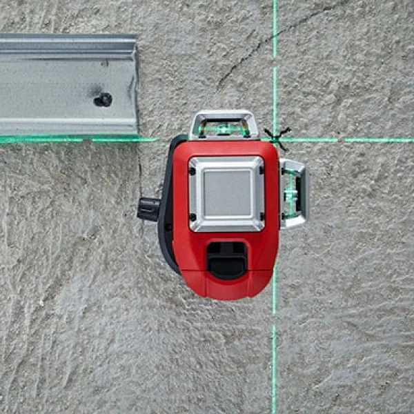Leica livella laser 3x360° a linee verdi autolivellante 918977 - dettaglio 6
