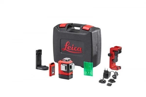 Leica livella laser 3x360° a linee verdi autolivellante 912971 - dettaglio 1