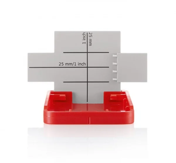 Leica gzm 3 piastra segnale per misurazione di spigoli 820943 - dettaglio 2