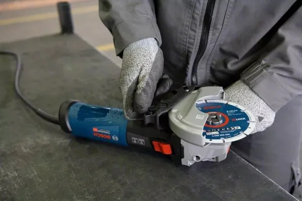 Bosch gwx 17-125 s smerigliatrice angolare 125 mm x-lock 1700 w 06017d2300 - dettaglio 7