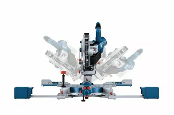 Bosch gcm 18v-216 d troncatrice radiale 216 mm biturbo brushless 18 v senza batterie 0601b51000 - dettaglio 3