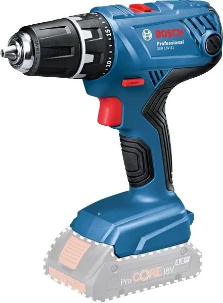 Bosch gsr 18v-21 trapano avvitatore 18 v corpo macchina 06019h1071 - dettaglio 1