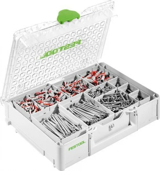 Festool sys3 org m 89 sd systainer organizer con viti e tasselli 682 pz. 577353 - dettaglio 5
