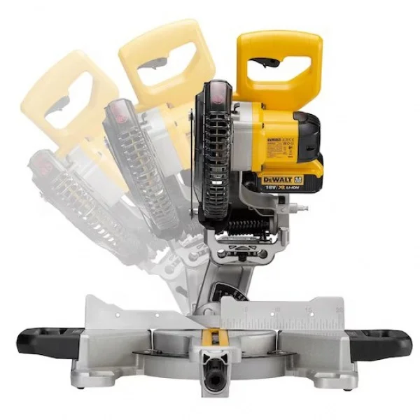 Dewalt dcs365n-xj troncatrice radiale 18 v senza batterie - dettaglio 5