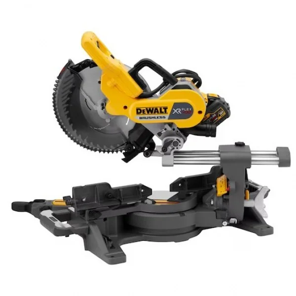 Dewalt dcs727t2-qw troncatrice radiale brushless 54 v flexvolt con doppia batteria - dettaglio 3