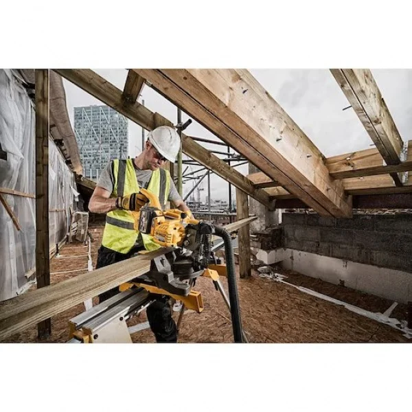 Dewalt dcs777n-xj troncatrice radiale brushless 54 v flexvolt senza batterie - dettaglio 3