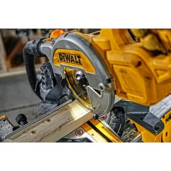 Dewalt dcs777t2-qw troncatrice radiale brushless 54 v flexvolt con due batterie - dettaglio 6