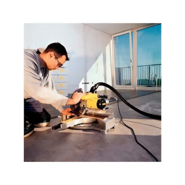 Dewalt dw712-qs troncatrice radiale 216 mm 1600 w - dettaglio 10