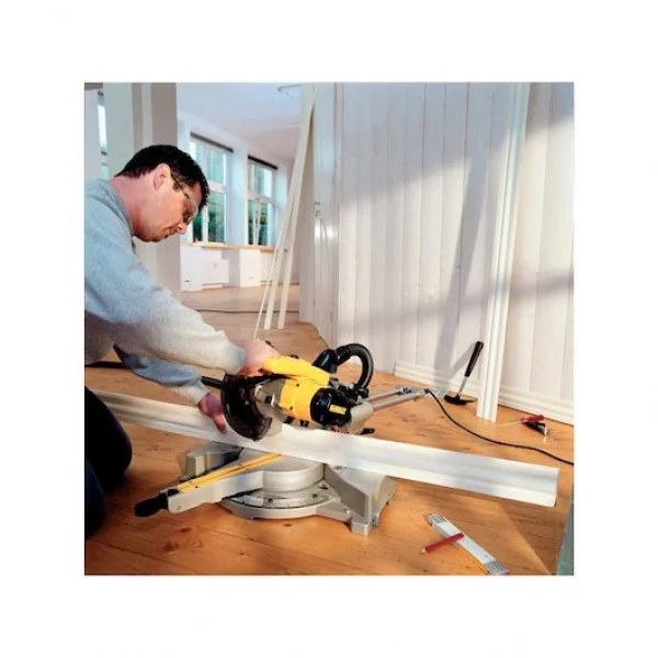 Dewalt dw712-qs troncatrice radiale 216 mm 1600 w - dettaglio 4
