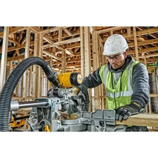Dewalt dws727-qs troncatrice radiale 250 mm xps 1600 w - dettaglio 5