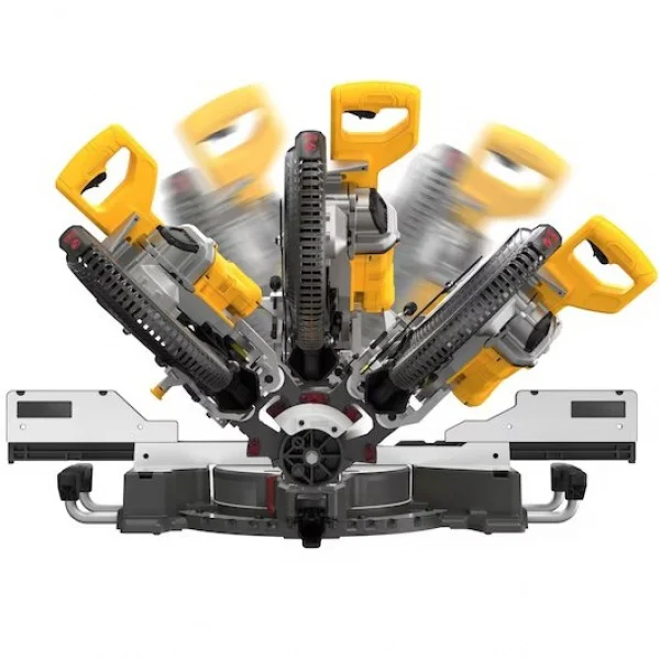 Dewalt dcs781n-xj troncatrice radiale 305 mm brushless 54 v flexvolt senza batterie - dettaglio 7