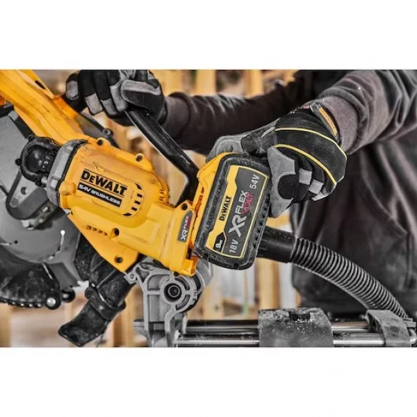 Dewalt dcs781n-xj troncatrice radiale 305 mm brushless 54 v flexvolt senza batterie - dettaglio 8