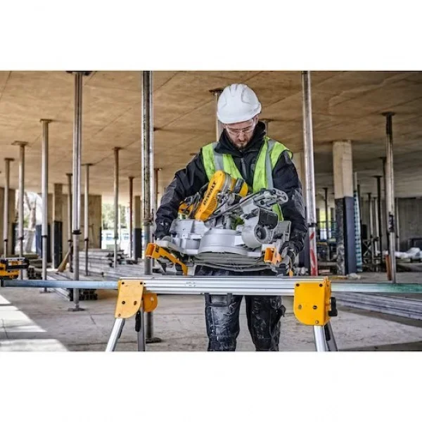 Dewalt de7033-xj cavalletto di supporto per troncatrici 110 - 250 cm - dettaglio 2