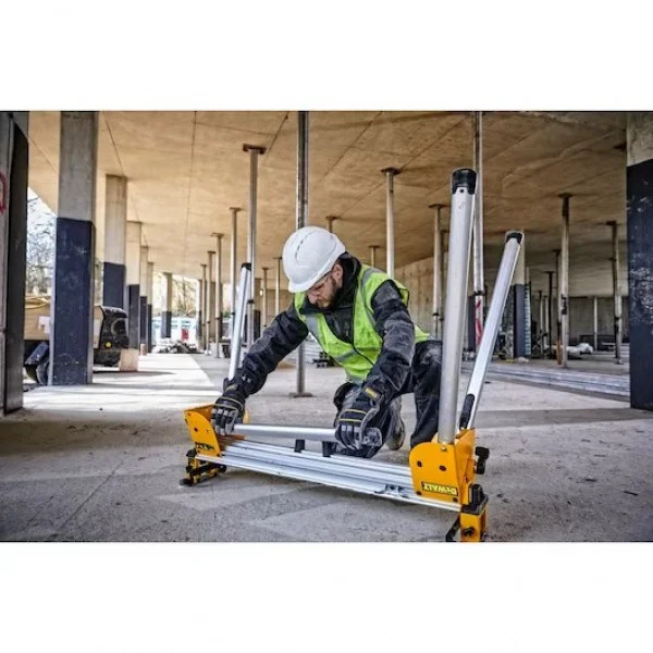 Dewalt de7033-xj cavalletto di supporto per troncatrici 110 - 250 cm - dettaglio 3