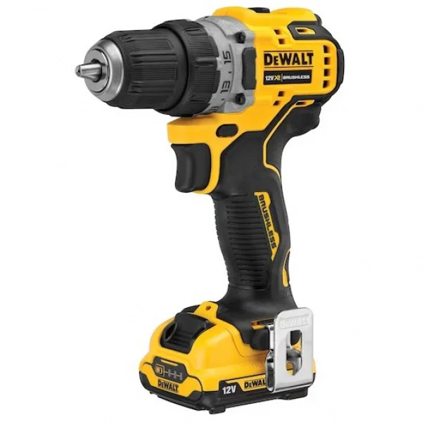 Dewalt dcd701d2-qw trapano avvitatore brushless 12 v con due batterie - dettaglio 2