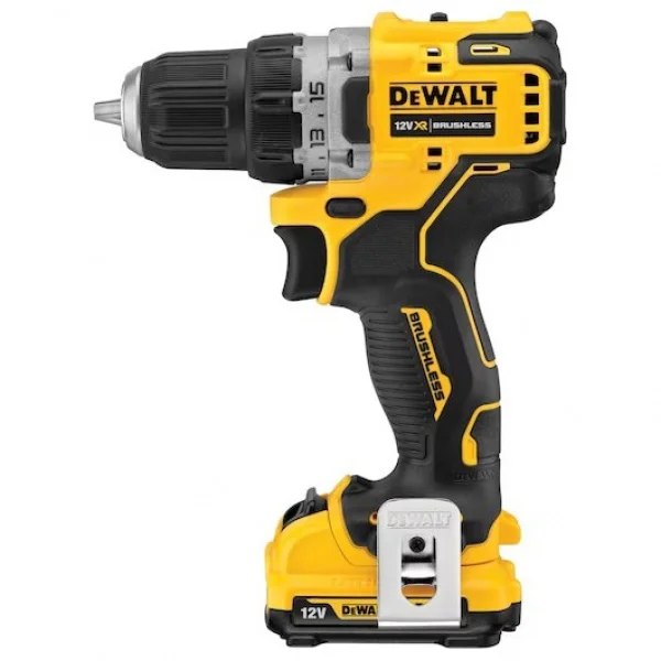 Dewalt dcd701d2-qw trapano avvitatore brushless 12 v con due batterie - dettaglio 3