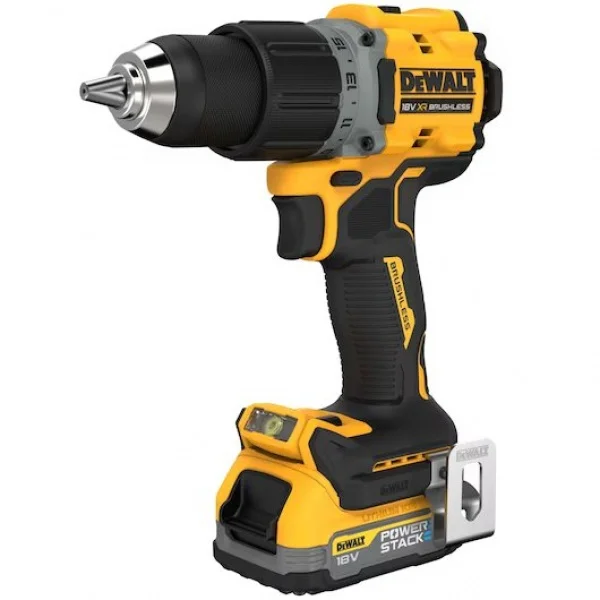 DeWalt DCD800E2T-QW Trapano avvitatore Brushless 18 V con batterie Powerstack - DCD800E2T-QW