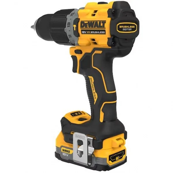 Dewalt dcd805e2t-qw trapano a percussione brushless 18 v con due batterie powerstack - dettaglio 4