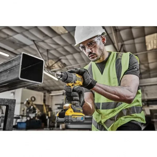 Dewalt dcd805h2t-qw trapano a percussione brushless 18 v con due batterie powerstack - dettaglio 4