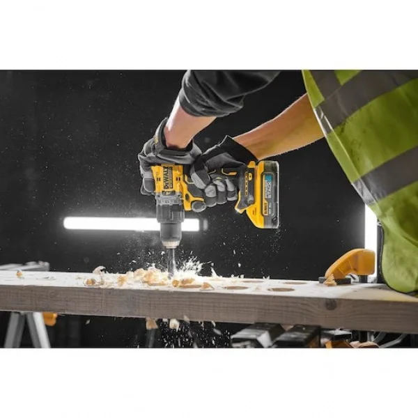 Dewalt dcd805h2t-qw trapano a percussione brushless 18 v con due batterie powerstack - dettaglio 8