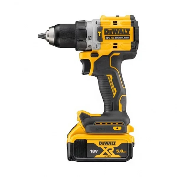 Dewalt dcd805p2t-qw trapano a percussione brushless 18 v con due batterie - dettaglio 2