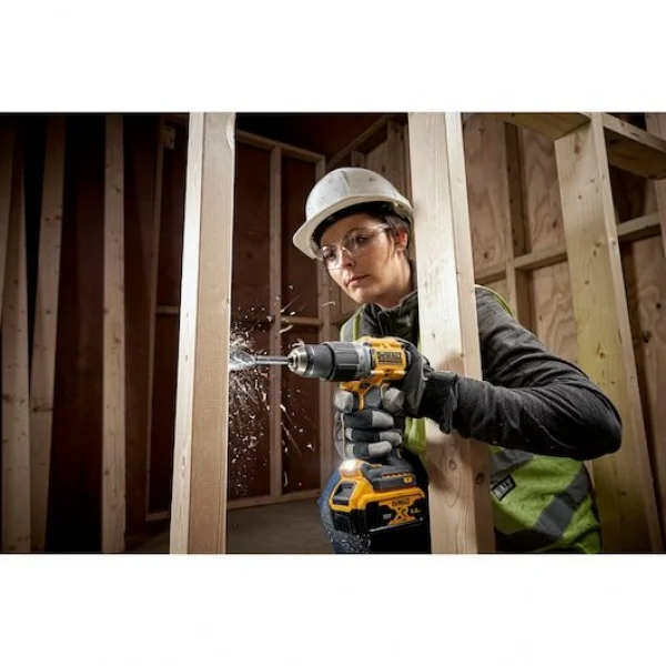 Dewalt dcd805p2t-qw trapano a percussione brushless 18 v con due batterie - dettaglio 5