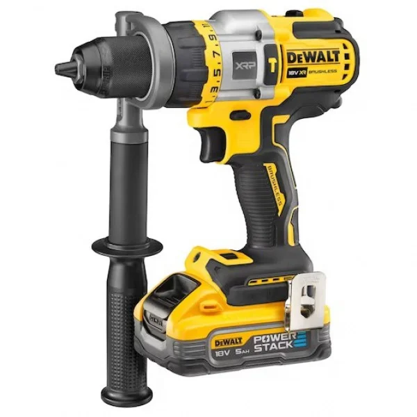 Dewalt dcd999h2t-qw trapano a percussione xrp brushless 18 v con due batterie powerstack - dettaglio 2