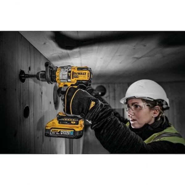 Dewalt dcd999h2t-qw trapano a percussione xrp brushless 18 v con due batterie powerstack - dettaglio 4