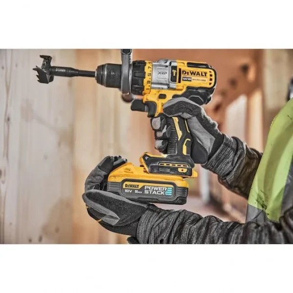 Dewalt dcd999h2t-qw trapano a percussione xrp brushless 18 v con due batterie powerstack - dettaglio 5