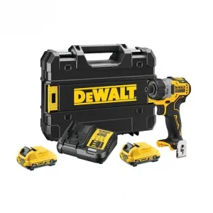 Dewalt dcf601d2-qw trapano avvitatore brushless 12 v con due batterie - dettaglio 1