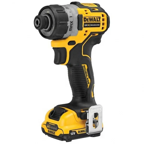 Dewalt dcf601d2-qw trapano avvitatore brushless 12 v con due batterie - dettaglio 3