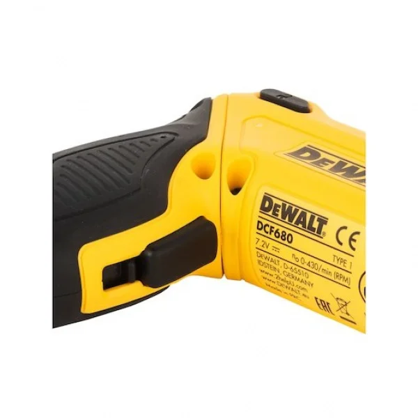 Dewalt dcf680g2-qw avvitatore giroscopico compatto a batteria 7,2 v - dettaglio 5