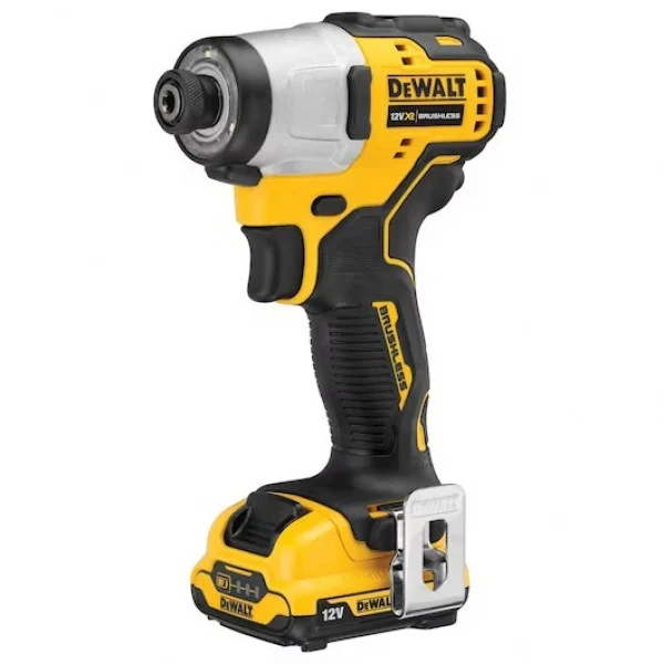 Dewalt dcf801d2-qw avvitatore ad impulsi brushless xr 12 v con due batterie - dettaglio 2