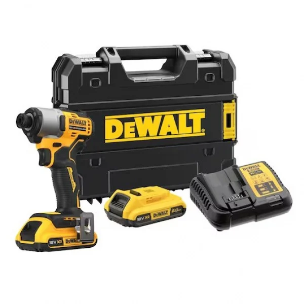 Dewalt dcf840d2t-qw avvitatore ad impulsi brushless xr 18 v con due batterie - dettaglio 1