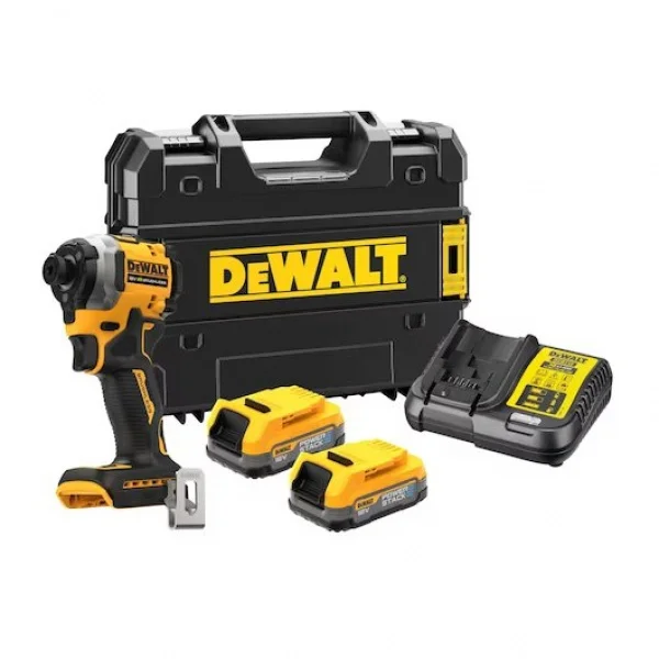 Dewalt dcf850e2t-qw avvitatore ad impulsi brushless 18 v con batterie powerstack - dettaglio 1