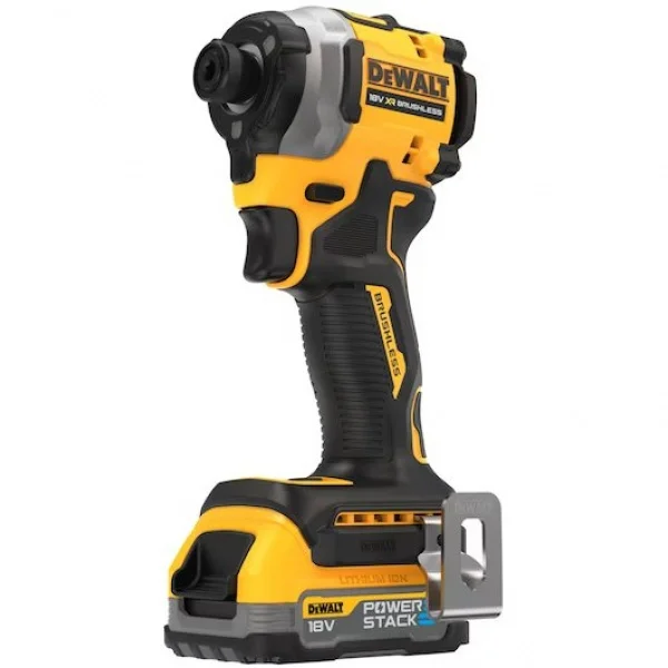Dewalt dcf850e2t-qw avvitatore ad impulsi brushless 18 v con batterie powerstack - dettaglio 2