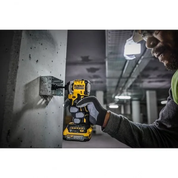 Dewalt dcf850e2t-qw avvitatore ad impulsi brushless 18 v con batterie powerstack - dettaglio 5