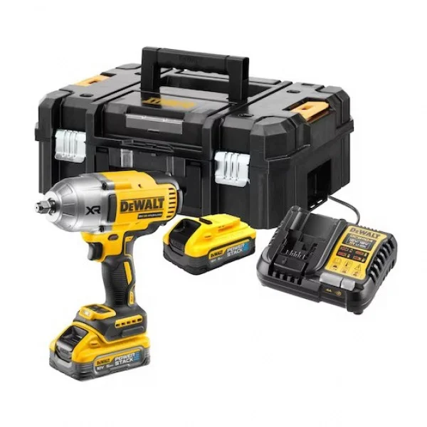 Dewalt dcf900h2t-qw avvitatore ad impulsi 1/2 1355 nm brushless 18v con batterie powerstack - dettaglio 1