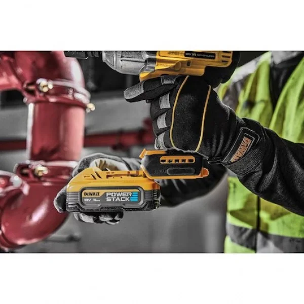 Dewalt dcf900h2t-qw avvitatore ad impulsi 1/2 1355 nm brushless 18v con batterie powerstack - dettaglio 5