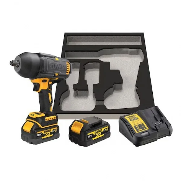 Dewalt dcf900p2g-qw avvitatore ad impulsi 1/2 1355 nm brushless 18v con due batterie - dettaglio 1