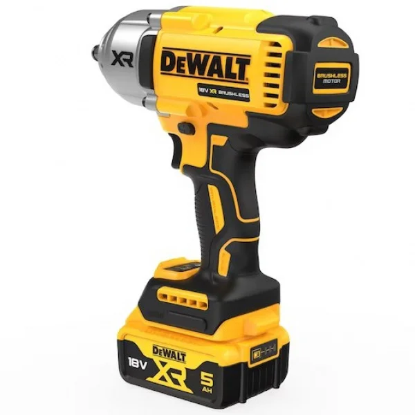 Dewalt dcf900p2t-qw avvitatore ad impulsi 1/2 1355 nm brushless 18v con due batterie - dettaglio 4