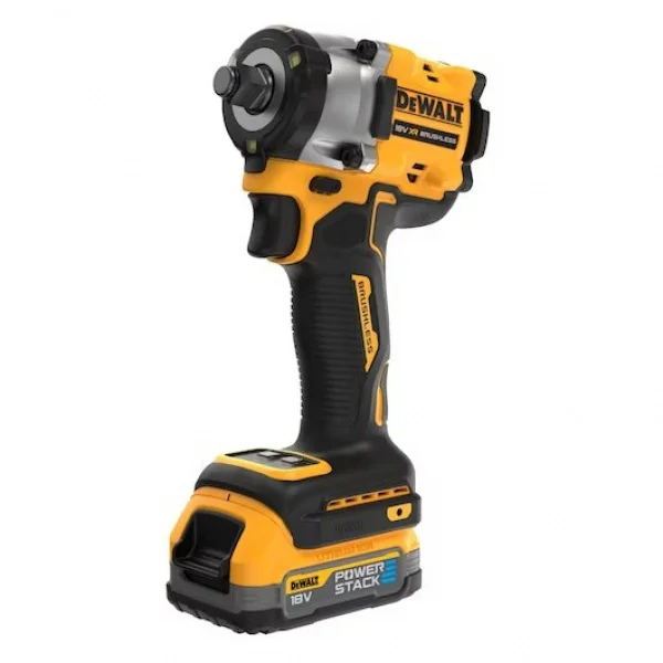 Dewalt dcf921e2t-qw avvitatore ad impulsi brushless xr 18v con batterie powerstack - dettaglio 2