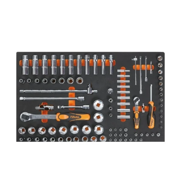 Beta 3900 O6/3M Cassettiera mobile 6 cassetti con assortimento utensili 145 Pz. - 039000361
