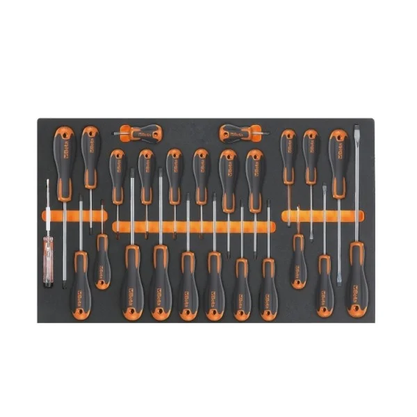 Beta 3900 O7/5M Cassettiera mobile 7 cassetti con assortimento utensili 181 Pz. - 039000371