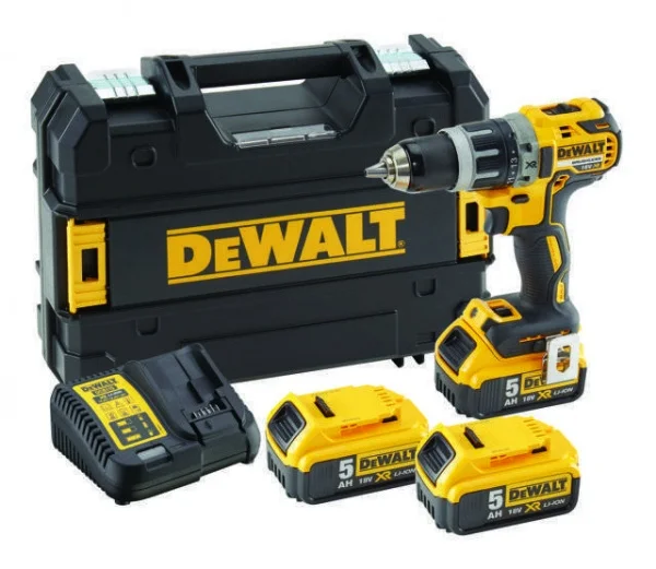 DeWalt DCD791P3-IT Trapano avvitatore Brushless 18 V con tre batterie - DCD791P3-IT